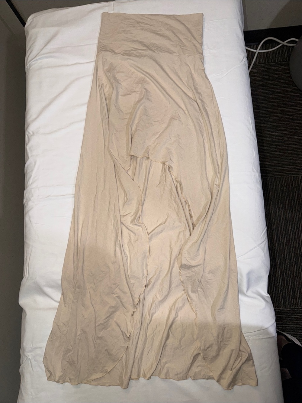 Aphrodite by Royal Codes: Beige Maxi Skirt